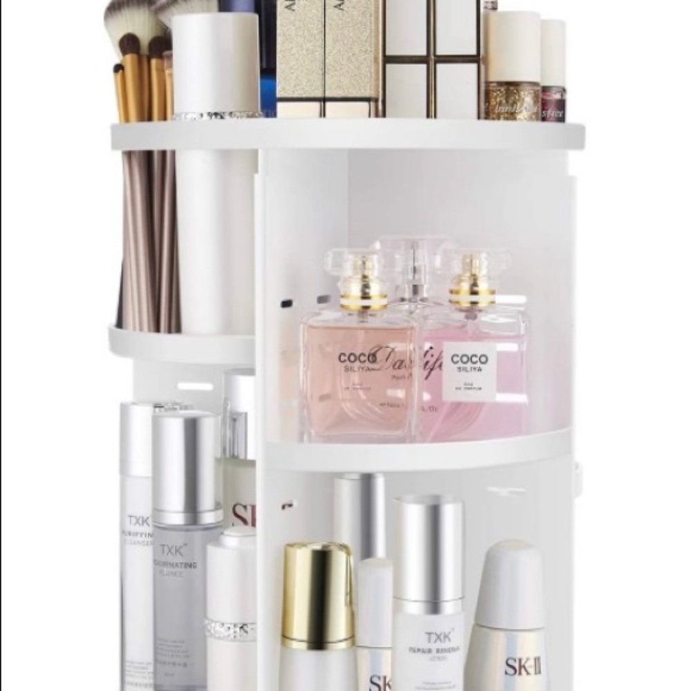 Table top bathroom organizer
